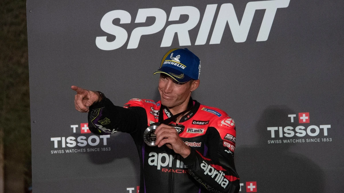 Aleix Espargaró, piloto de Aprilia