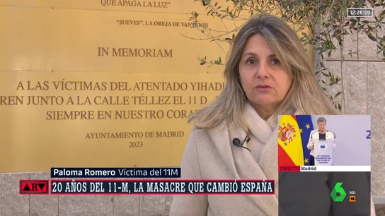 Habla Paloma Romero, víctima del 11M Habla Paloma Romero, víctima del 11M