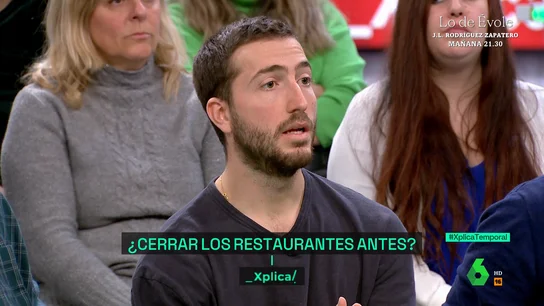 XPLICA La queja de un hostelero: "Tenemos un problema de que hacienda se lleva más del 40% del sueldo" XPLICA La queja de un hostelero: "Tenemos un problema de que hacienda se lleva más del 40% del sueldo"