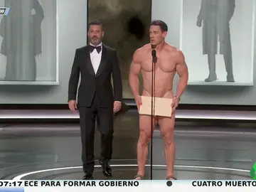 Alfonso Arús critica el desnudo integral de Jonh Cena en los premios Oscar: &quot;Un tío que va en bolas... te lo hago yo con un pie&quot;