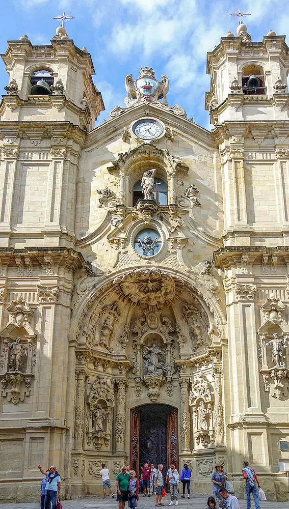 Basílca de Santa María del Coro. San Sebastián