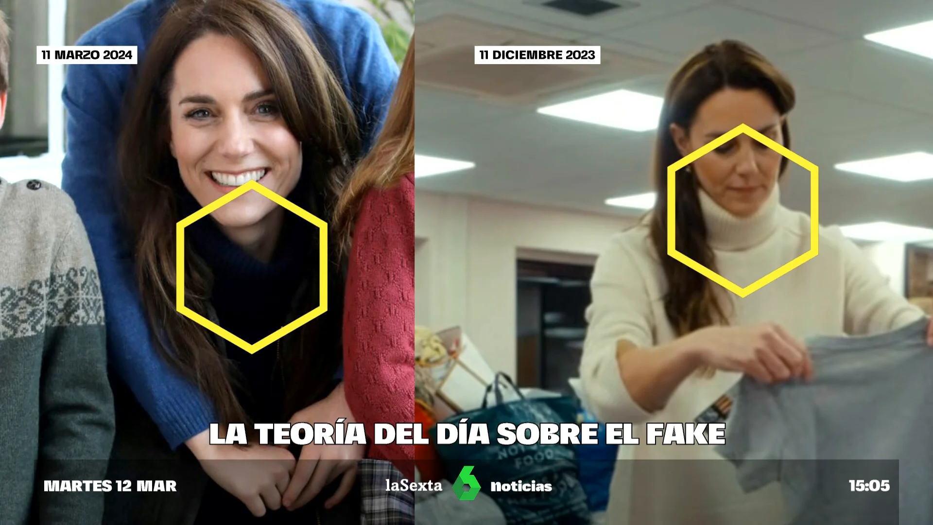 La última teoría de la conspiración sobre la 'foto fake': Kate Middleton y sus hijos llevaron la misma ropa a un evento en 2023