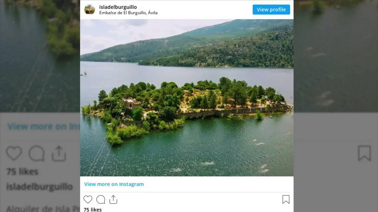 La desconocida isla con castillo a 1 hora y media de Madrid que está en venta La desconocida isla con castillo a 1 hora y media de Madrid que está en venta