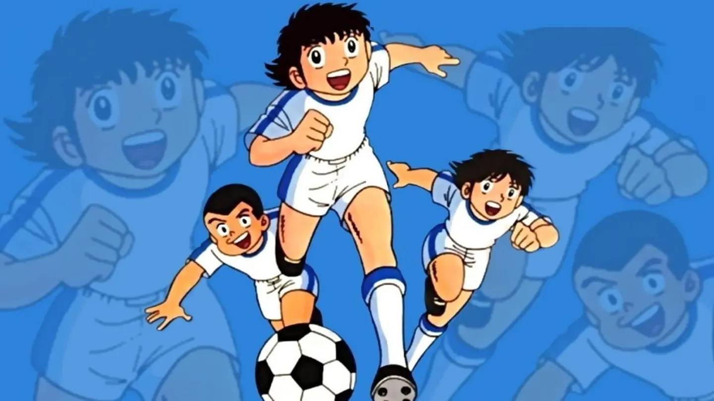 Un 'frame' de la serie 'Campeones: Oliver y Benji' Un 'frame' de la serie 'Campeones: Oliver y Benji'