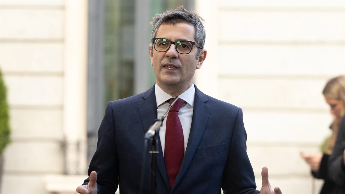 El ministro de Justicia y de la Presidencia, Félix Bolaños El ministro de Justicia y de la Presidencia, Félix Bolaños