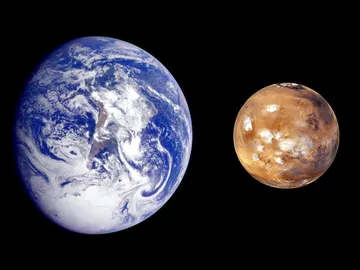 La Tierra y Marte La Tierra y Marte