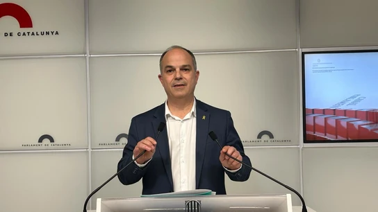 Jordi Turull tras el anuncio del adelanto electoral Jordi Turull tras el anuncio del adelanto electoral