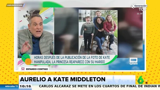 Las polémicas palabras de Aurelio Manzano sobre Kate Middleton: "O ha fallecido o está en un estado vegetativo" Las polémicas palabras de Aurelio Manzano sobre Kate Middleton: "O ha fallecido o está en un estado vegetativo"