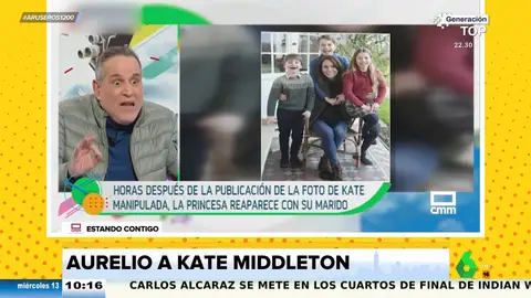 Las polémicas palabras de Aurelio Manzano sobre Kate Middleton: "O ha fallecido o está en un estado vegetativo"