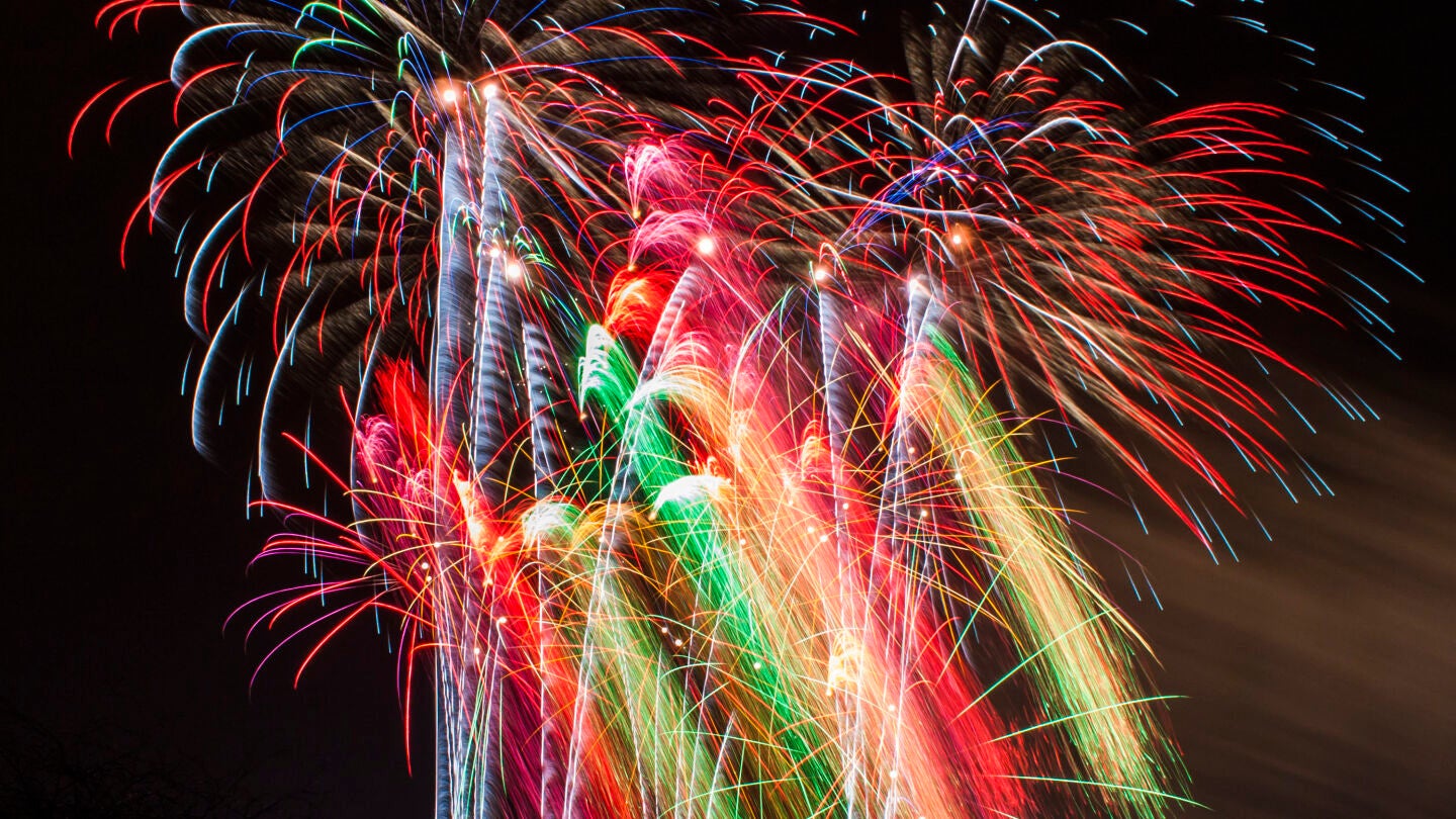 Nit del Foc, en las Fallas de Valencia