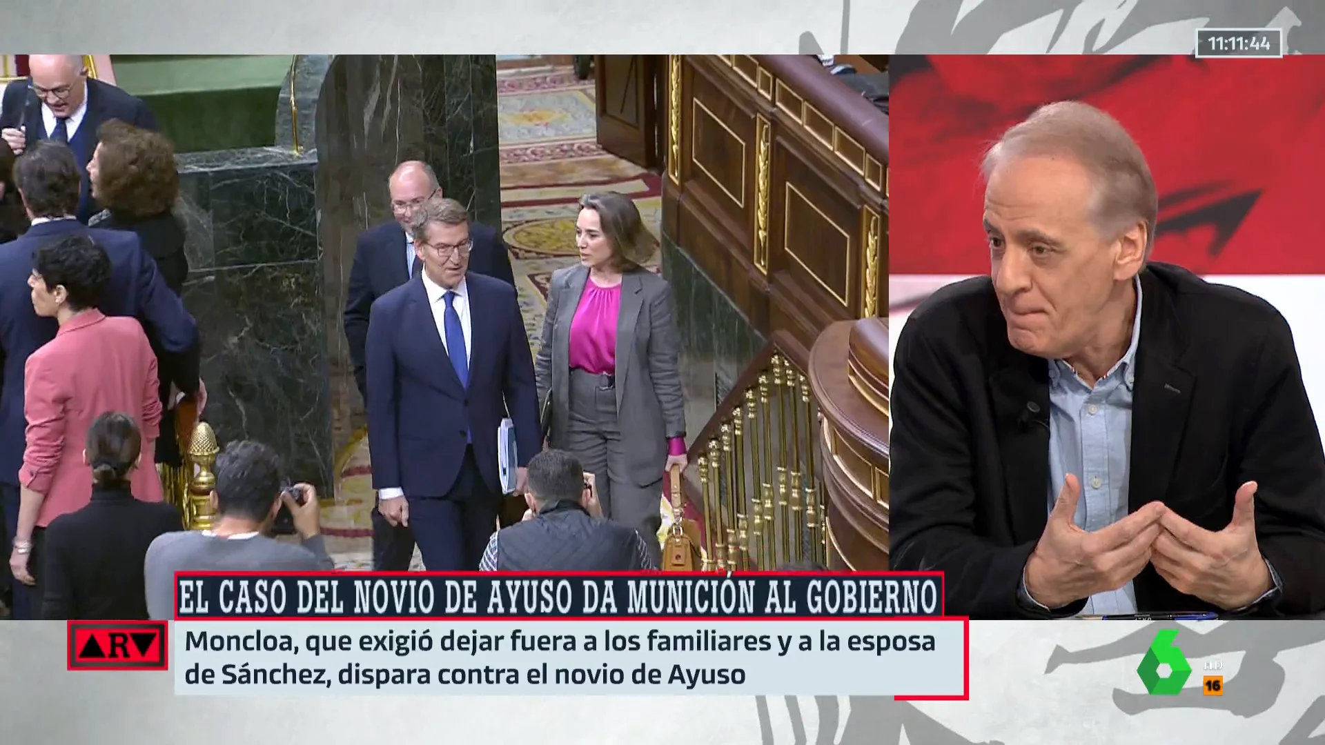 Cembrero critica la situación política en España tras una tensa sesión de control: "Es penoso"