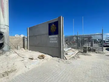 Imagen de archivo de una comisaría de la Policía de Sudáfrica