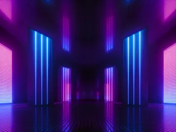 Imagen de una exposición de luces Imagen de una exposición de luces