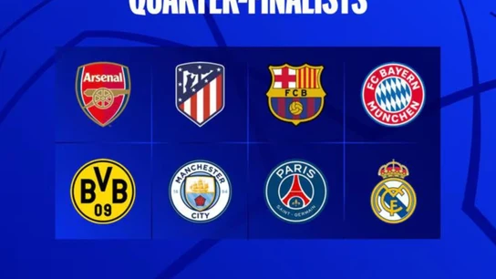Sorteo cuartos de final de Champions League Sorteo cuartos de final de Champions League