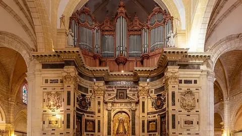 Interior de la Catedral de Murcia Interior de la Catedral de Murcia
