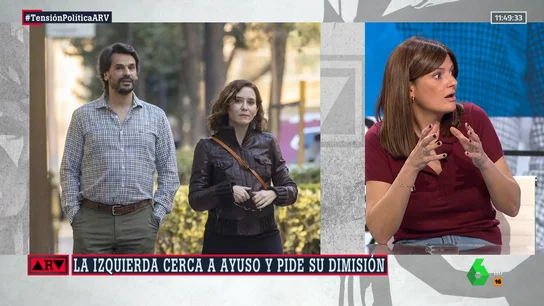 ARV Pilar Gómez sale en defensa de Ayuso: "¿Por un novio tiene que dimitir?" ARV Pilar Gómez sale en defensa de Ayuso: "¿Por un novio tiene que dimitir?"