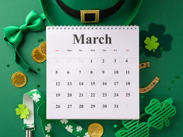 San Patricio y 17 de marzo en el calendario San Patricio y 17 de marzo en el calendario