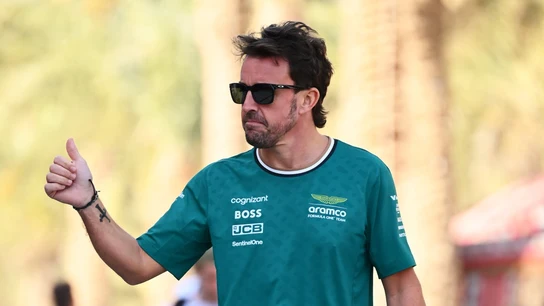 Fernando Alonso, piloto de Aston Martin Fernando Alonso, piloto de Aston Martin