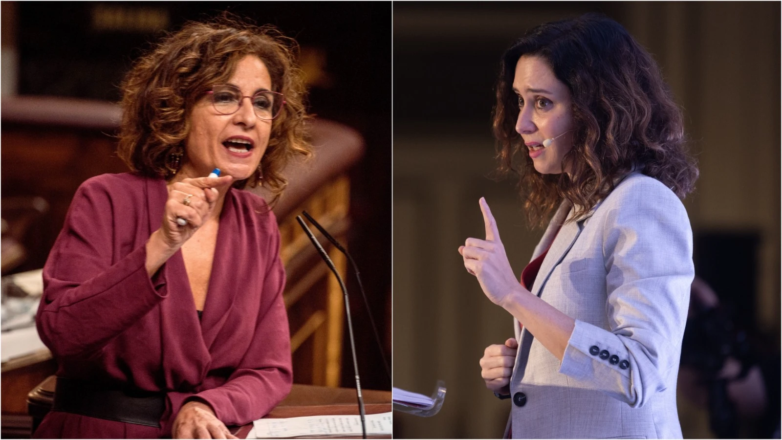 María Jesús Montero vs Isabel Díaz Ayuso