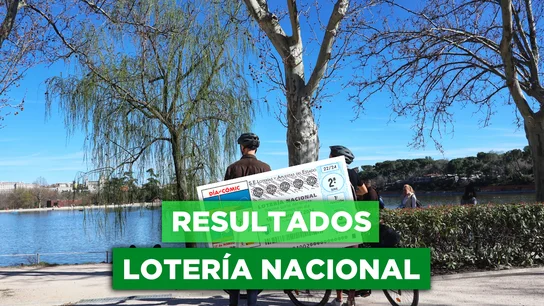 Lotería Nacional de hoy, en directo | Comprueba el resultado y premios del sorteo del sábado 16 de marzo de 2024 Lotería Nacional de hoy, en directo | Comprueba el resultado y premios del sorteo del sábado 16 de marzo de 2024