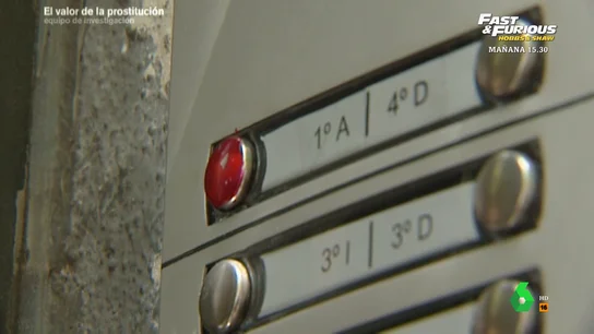 Marcan el timbre con pintauñas los pisos donde hay prostitución Marcan el timbre con pintauñas los pisos donde hay prostitución