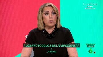 Susana Díaz critica a Ayuso y las muertes de las residencias durante el Covid