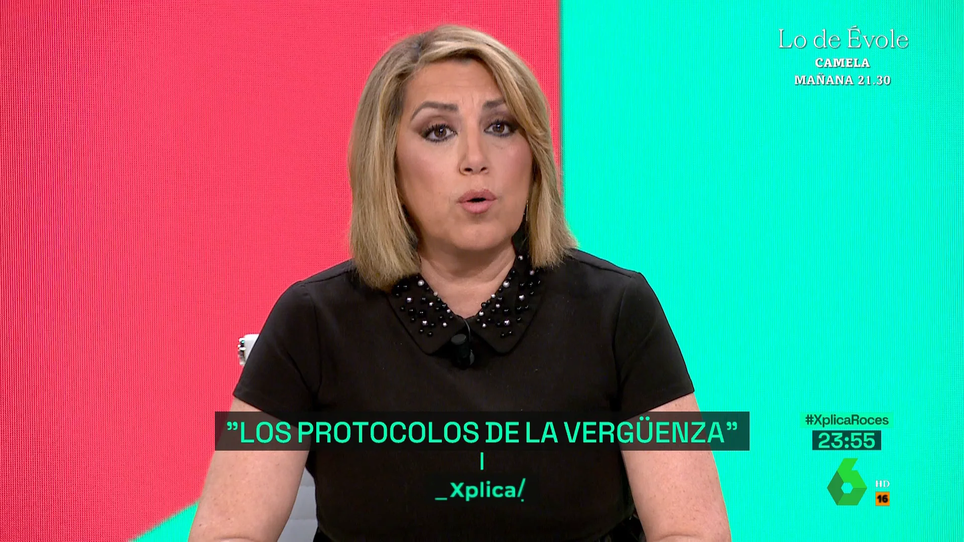 Susana Díaz critica a Ayuso y las muertes de las residencias durante el Covid