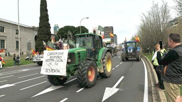 Tractorada en Madrid