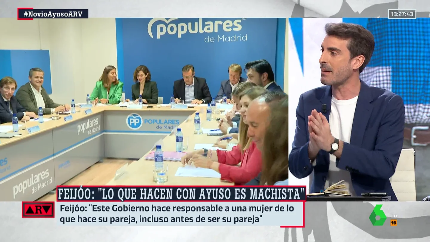 Pablo Simón, sobre Ayuso tras el escándalo de su novio: "Abolla sus expectativas para un potencial salto nacional" Pablo Simón, sobre Ayuso tras el escándalo de su novio: "Abolla sus expectativas para un potencial salto nacional"