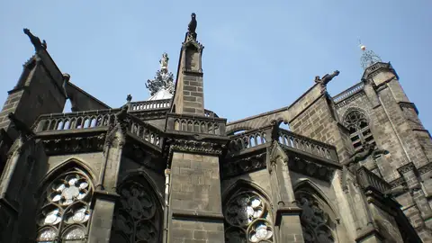 Catedral de Clermont. Francia Catedral de Clermont. Francia