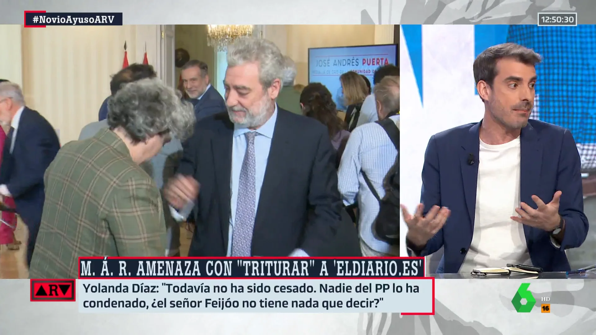 Pablo Simón, tajante: "No sé qué grado de confianza puedes tener con un periodista para decir que vas a acabar con él"