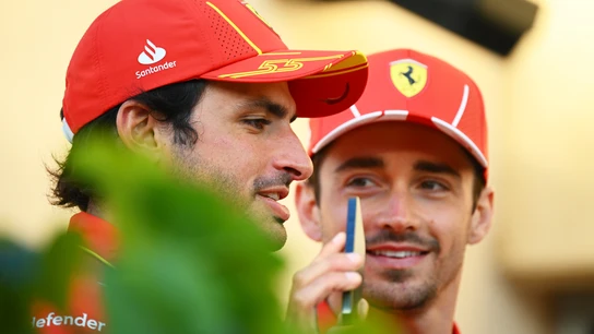 Carlos Sainz y Charles Leclerc Carlos Sainz y Charles Leclerc