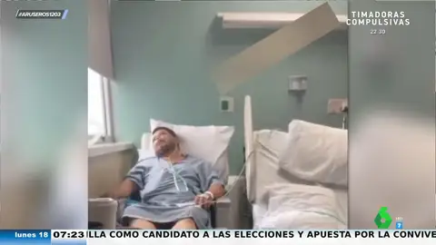 Coincide con la amante de su marido cuando está con él en urgencias: "Cuando salga del hospital, se lo llevo a su casa"