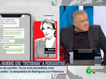El mensaje de apoyo de Ferreras y Escolar a Esther Palomera tras las amenazas de Miguel Ángel Rodríguez: &quot;Es una de las mejores&quot;