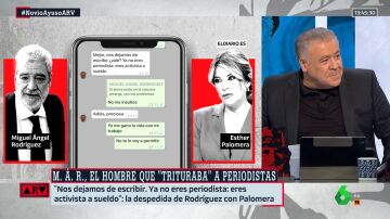 El mensaje de apoyo de Ferreras y Escolar a Esther Palomera tras las amenazas de Miguel Ángel Rodríguez: "Es una de las mejores"