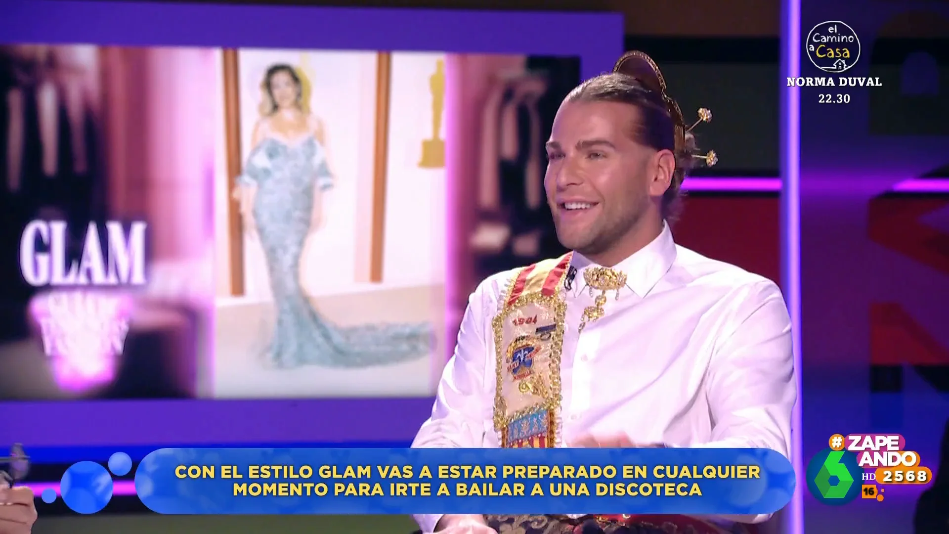 Eduardo Navarrete desvela en qué consiste la tendencia 'glam': "Es glamur a tope 'all day'"