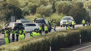 El accidente de Los Palacios deja entre sus víctimas dos fallecidos y tres heridos del GAR, con sede en Logroño