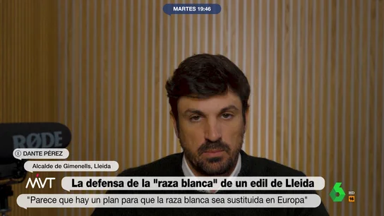Un alcalde de Lleida afirma que hay "un plan" para que la raza blanca sea "sustituida" en Europa Un alcalde de Lleida afirma que hay "un plan" para que la raza blanca sea "sustituida" en Europa