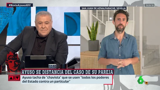 Munárriz señala que a Ayuso "no le saldrá gratis" el caso de su novio pese a ser "intocable para la derecha" Munárriz señala que a Ayuso "no le saldrá gratis" el caso de su novio pese a ser "intocable para la derecha"