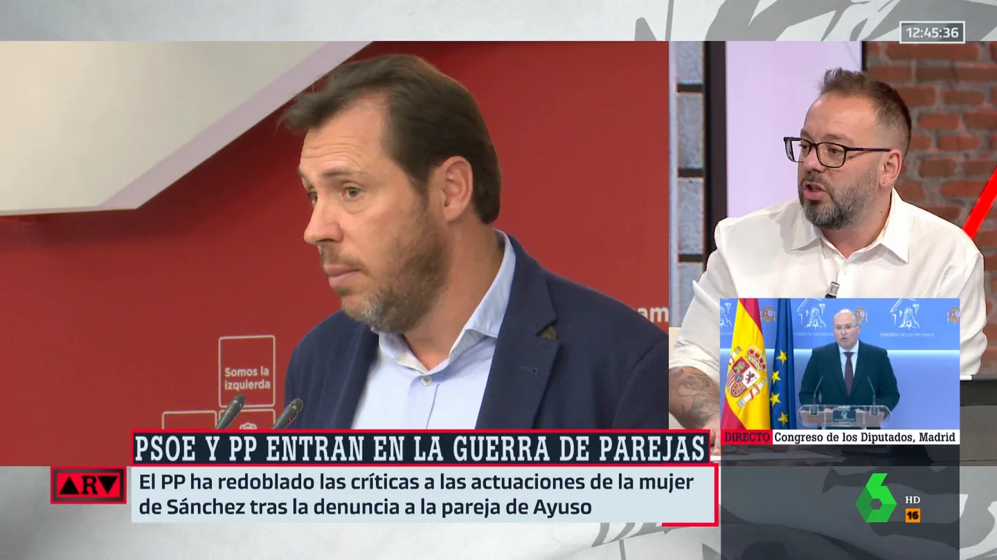 Antonio Maestre, sobre Óscar Puente: "El PSOE ha entendido que si no juegan la guerra sucia, pierde" Antonio Maestre, sobre Óscar Puente: "El PSOE ha entendido que si no juegan la guerra sucia, pierde"