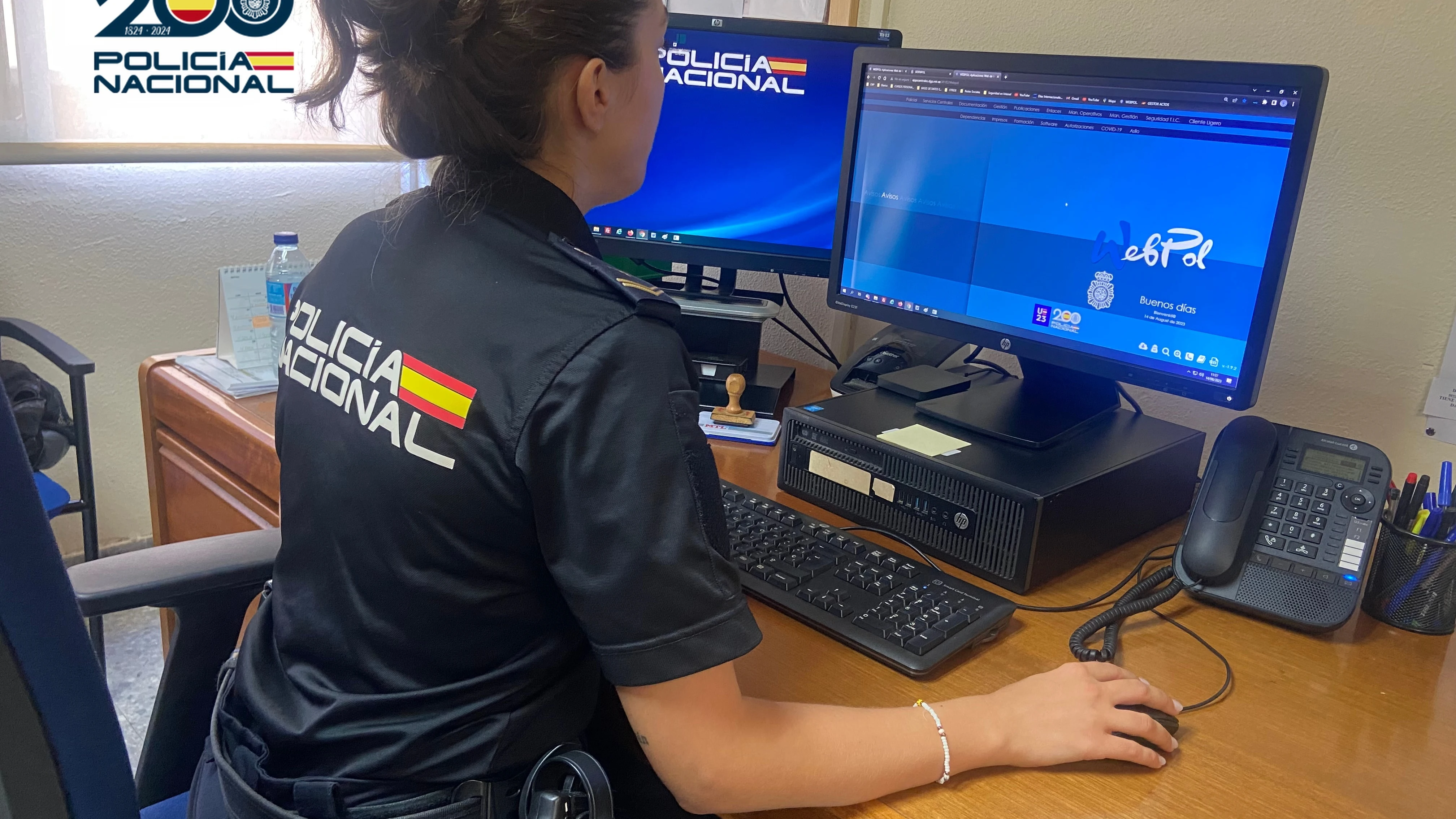 Imagen de archivo de la Policía Nacional. Imagen de archivo de la Policía Nacional.