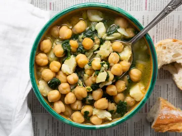Garbanzos con espinacas Garbanzos con espinacas