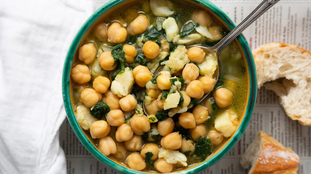 Garbanzos con espinacas Garbanzos con espinacas