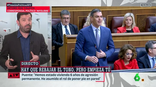 Valdivia desvela por qué el PSOE ha cambiado el tono de su discurso: "Se han cansado Valdivia desvela por qué el PSOE ha cambiado el tono de su discurso: "Se han cansado