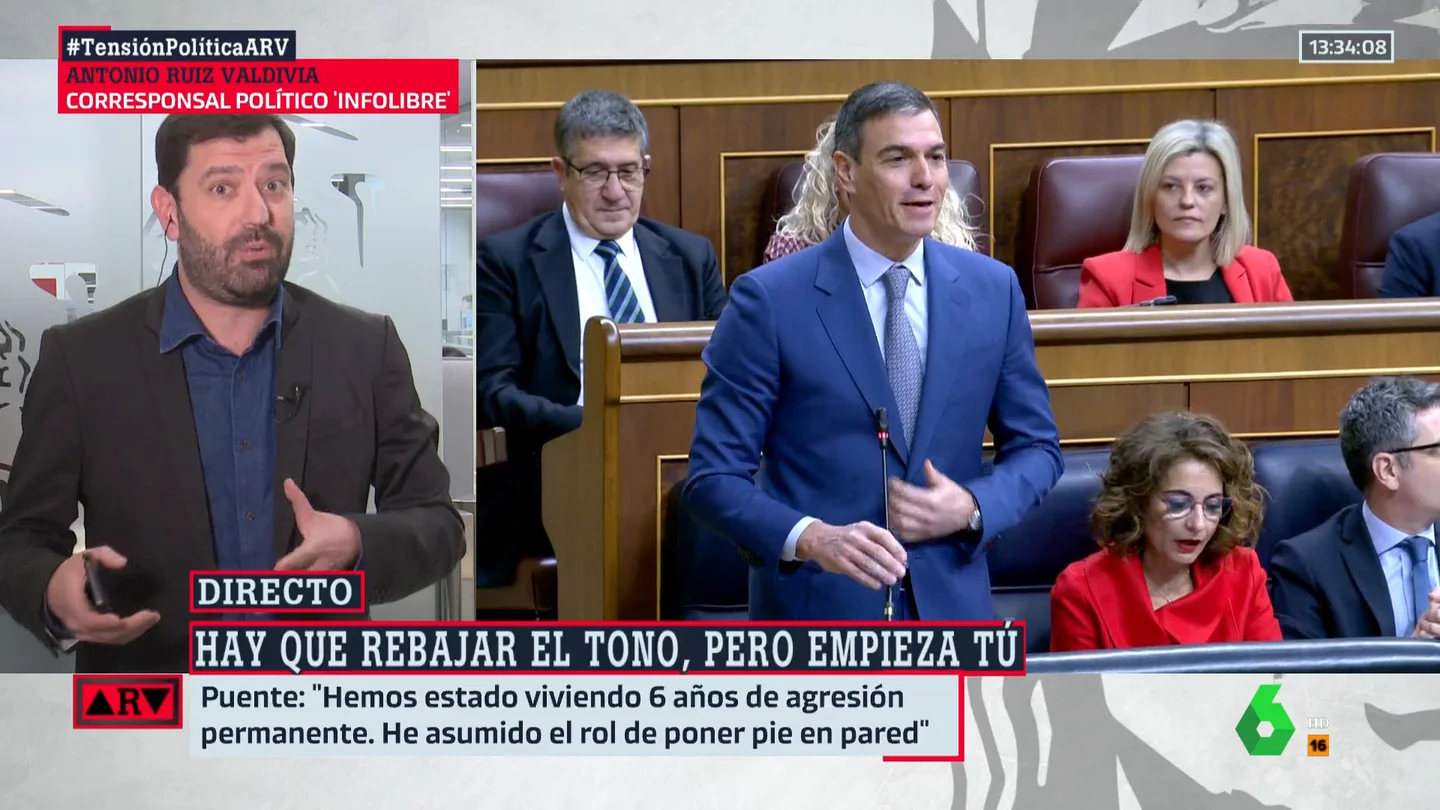 Valdivia desvela por qué el PSOE ha cambiado el tono de su discurso: "Se han cansado Valdivia desvela por qué el PSOE ha cambiado el tono de su discurso: "Se han cansado