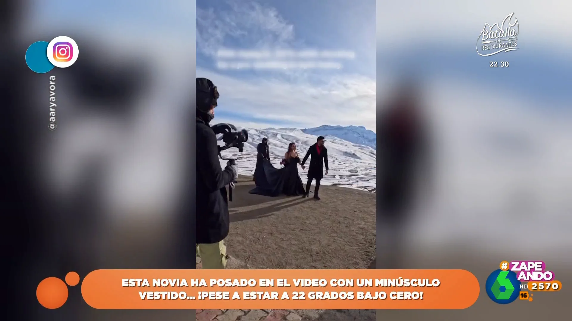 Una novia termina con hipotermia al grabar su vídeo de boda en el Himalaya