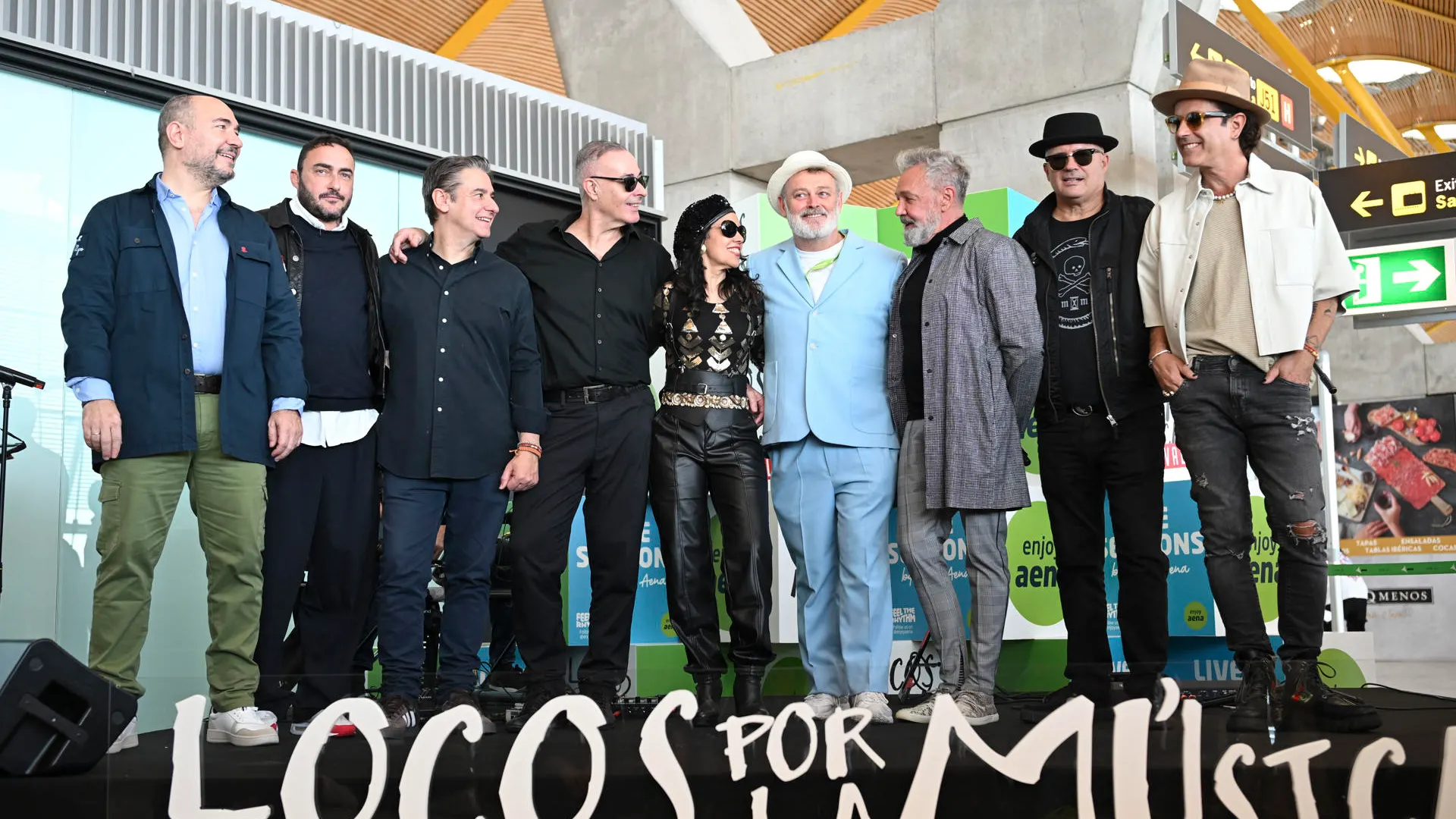 Artistas del festival 'Locos por la música'.