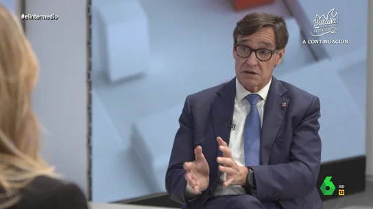 Salvador Illa, en El Intermedio Salvador Illa, en El Intermedio