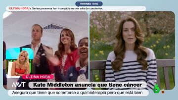 Afra Blanco, tras al anuncio de Kate Middleton: "Secundo el mensaje de fuerza a todas las personas con cáncer"
