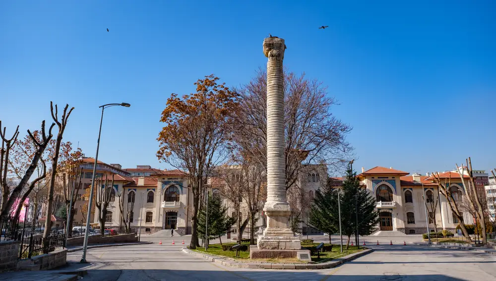 Columna Juliano. Ankara (Turquía)